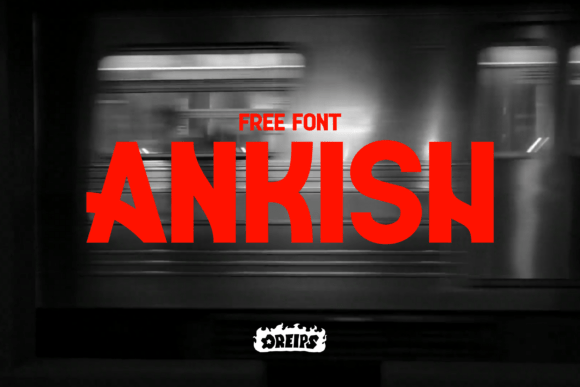 Ankish: The Bold Display Font for Makers