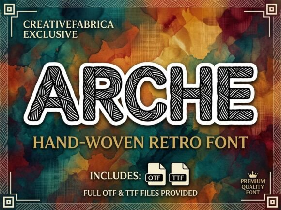 Arche: A Tactile Display Typeface for Modern Design