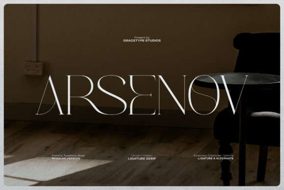 Arsenov: The Modern Serif Font for Handmade Brands