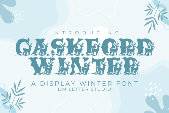 Caskford Winter: A Bold Winter Font for Branding