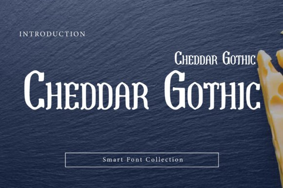 Cheddar Gothic: A Bold Serif for Modern Branding