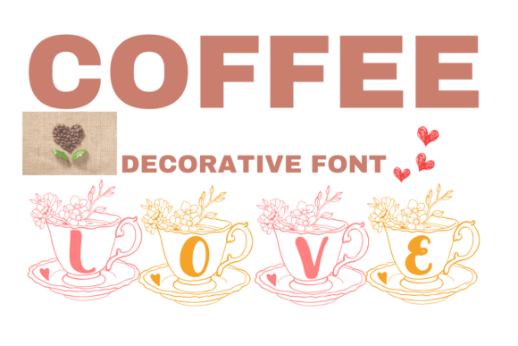 Coffee Love: A Warm Decorative Font for Branding