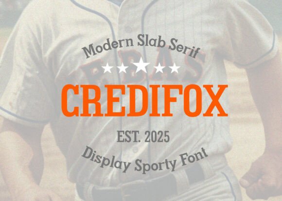 Credifox: The Flagship Slab Serif Font for Sports Branding