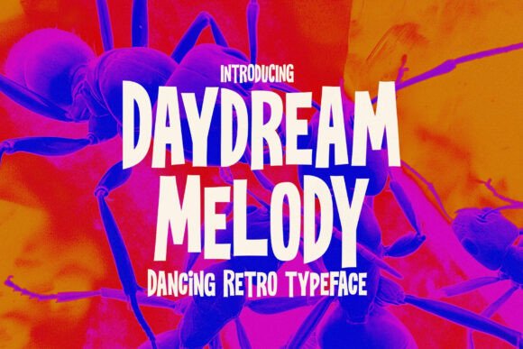 Daydream Melody: A Retro Display Font Review