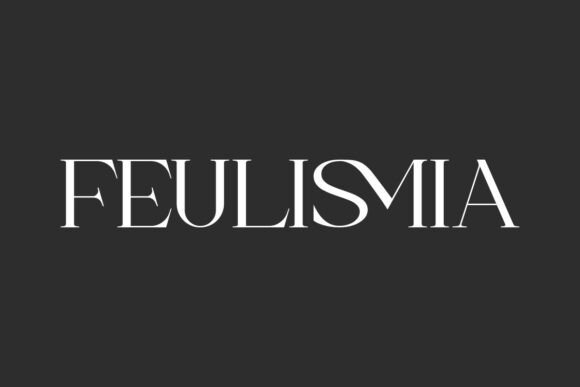 Feulismia: The Elegant Serif for Modern Web Design