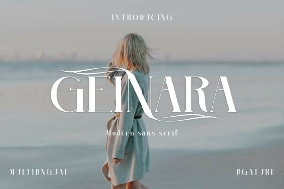 Geinara: A Modern Minimalist Typography Review