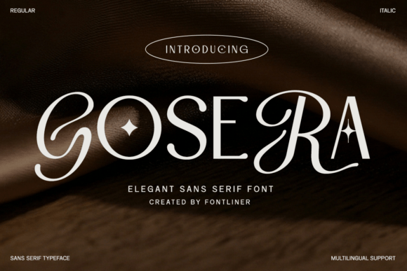 Gosera: The Ultimate Elegant Serif for Modern Branding