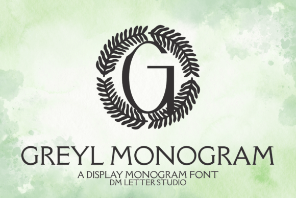 Greyl Monogram: A Modern Editorial Typeface