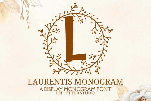 Laurentis Monogram: A Premium Decorative Font Review