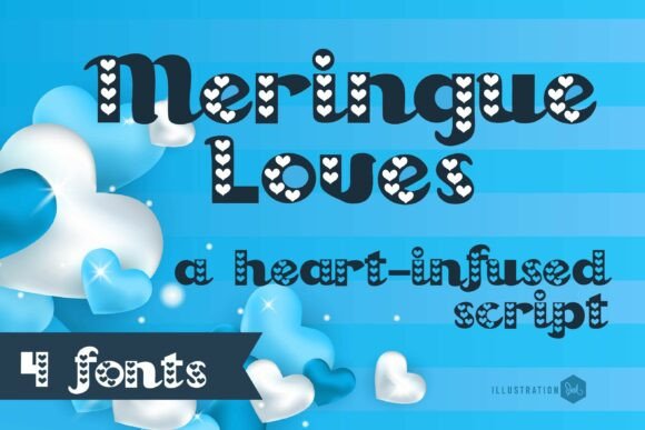Meringue Loves: A Sweet Decorative Script for Branding