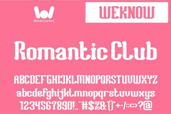 Romantic Club: A Retro Slab Serif for Makers