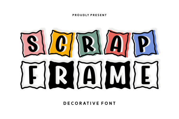 Scrap Frame: A Playful Decorative Font Review
