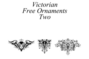 Victorian Ornaments: A Classical Display Font for Web