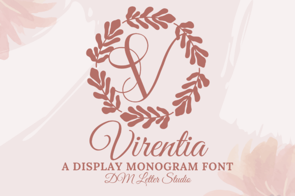 Virentia Monogram: A Premium Font for Elegant Branding